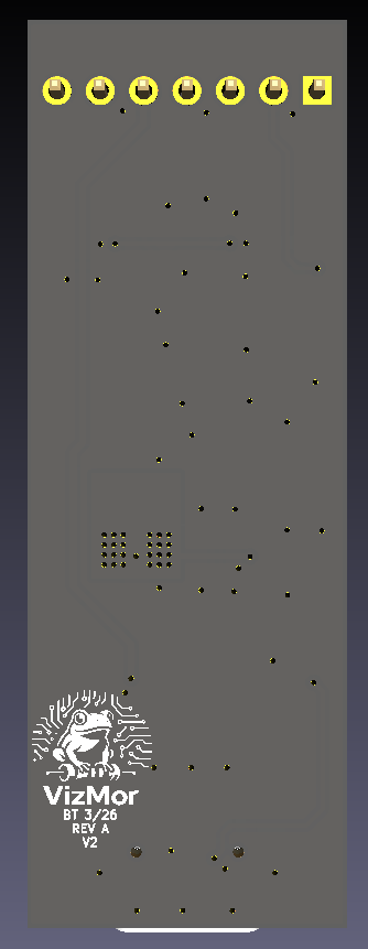 Spodní strana PCB